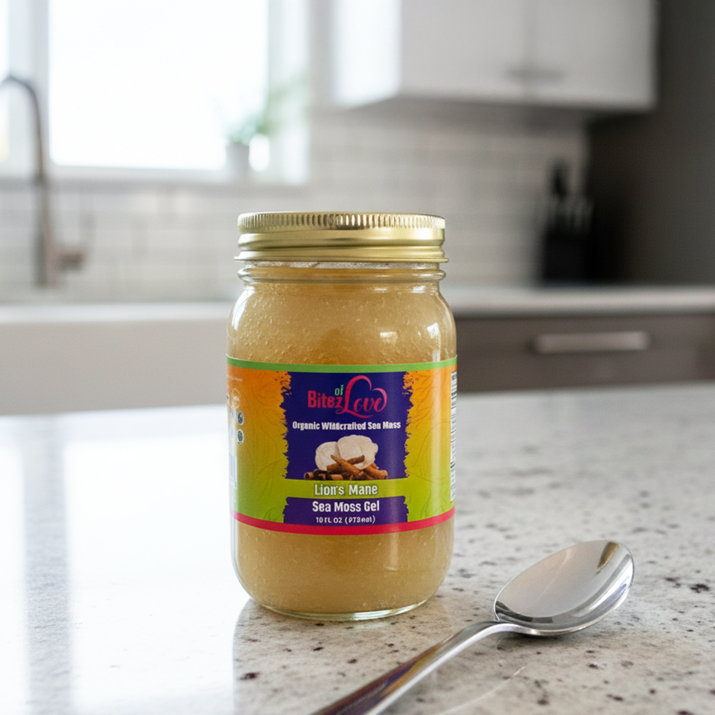 Bitez Wildcrafted Lions’ Mane Sea Moss Gel
