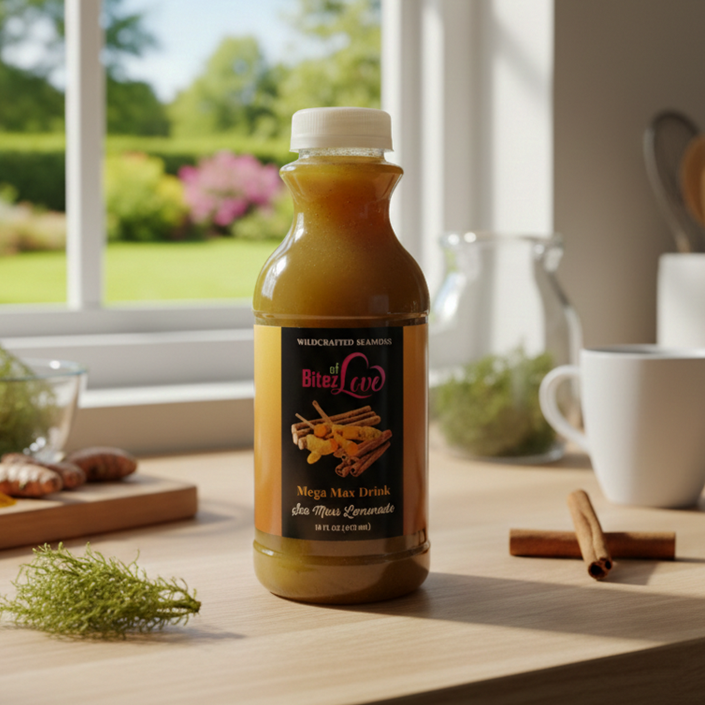 Bitez Wildcrafted Mega Max Sea Moss Lemonade