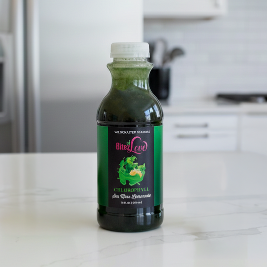 Bitez Wildcrafted Chlorophyll Sea Moss Lemonade