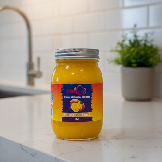 Bitez Wildcrafted Mango Sea Moss Gel