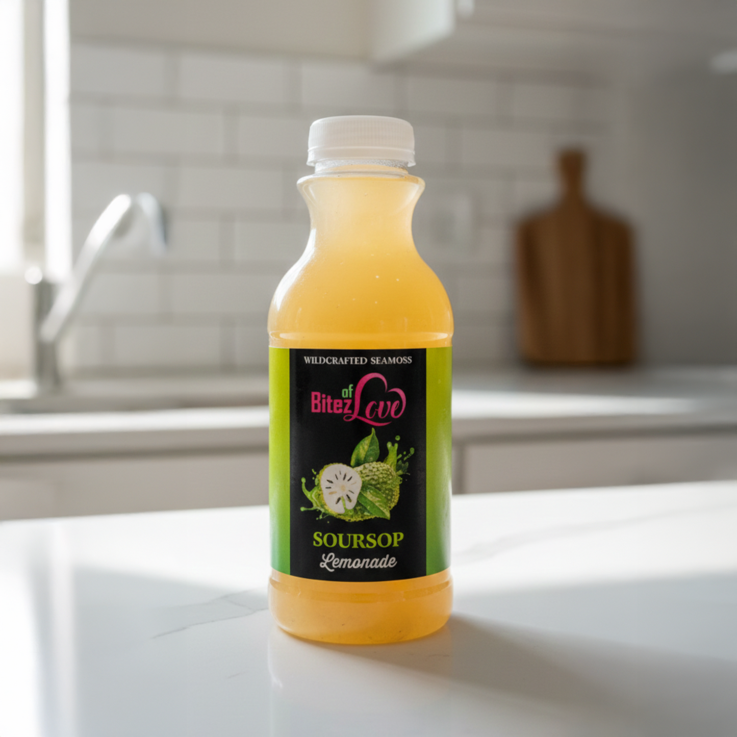 Bitez Wildcrafted Soursop Sea Moss Lemonade